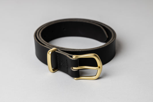 Sonder Leather Belt Black