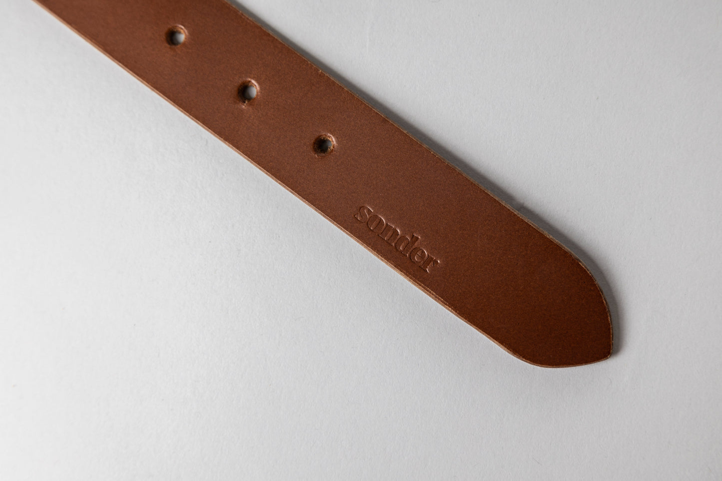 Sonder Leather Belt Brandy