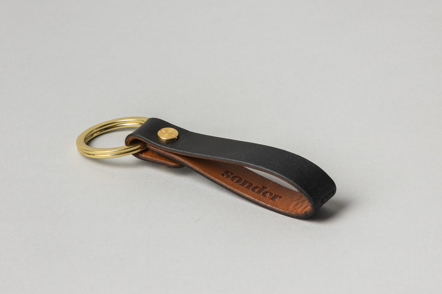 Sonder Key Fob Black/Tan