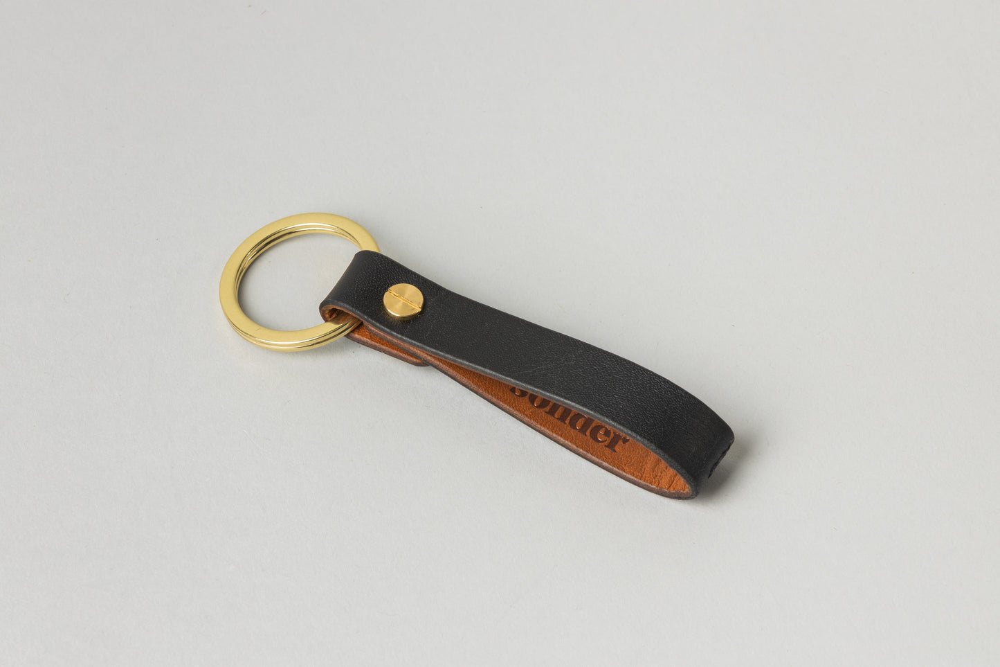 Sonder Key Fob Black/Tan