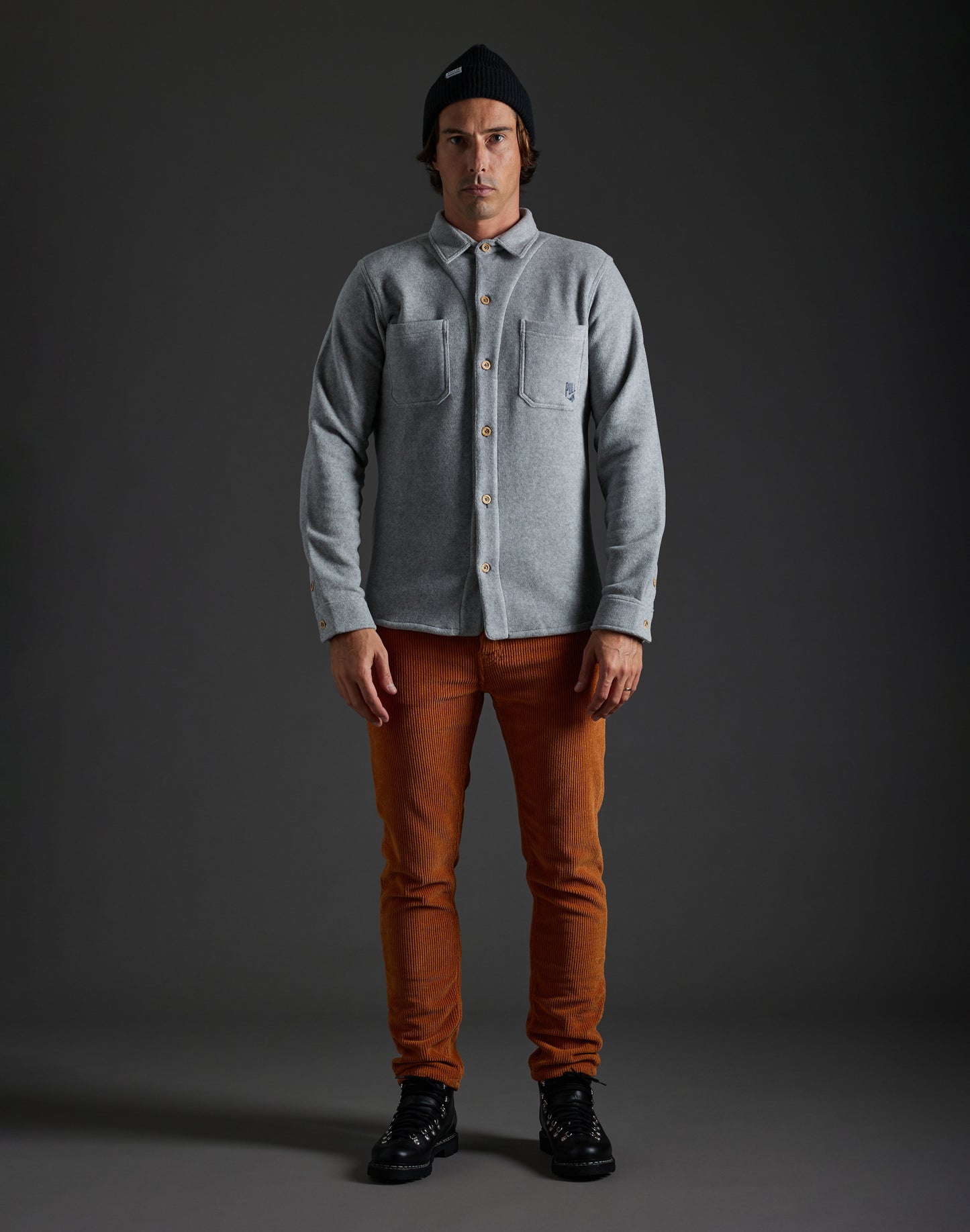 Pull-in Chemise Geko Heather Grey Jacket