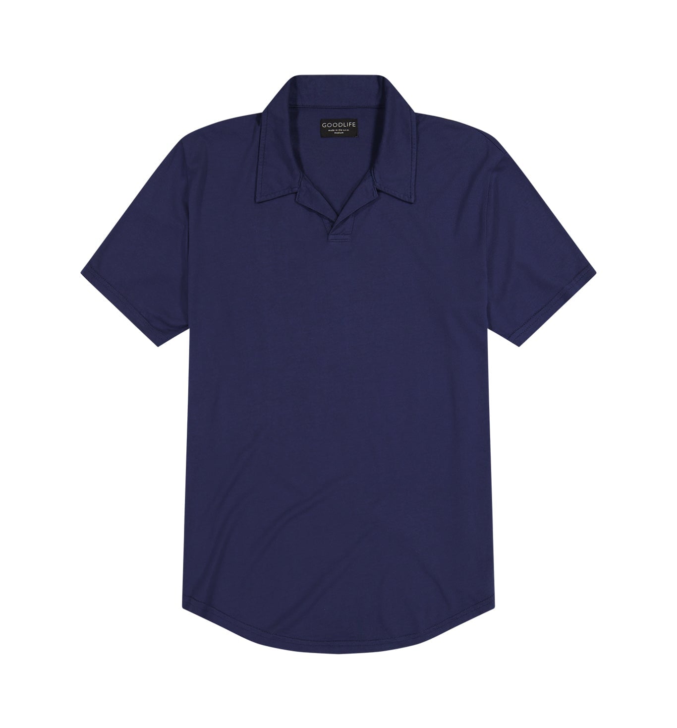 Goodlife Johnny Collar Polo Navy