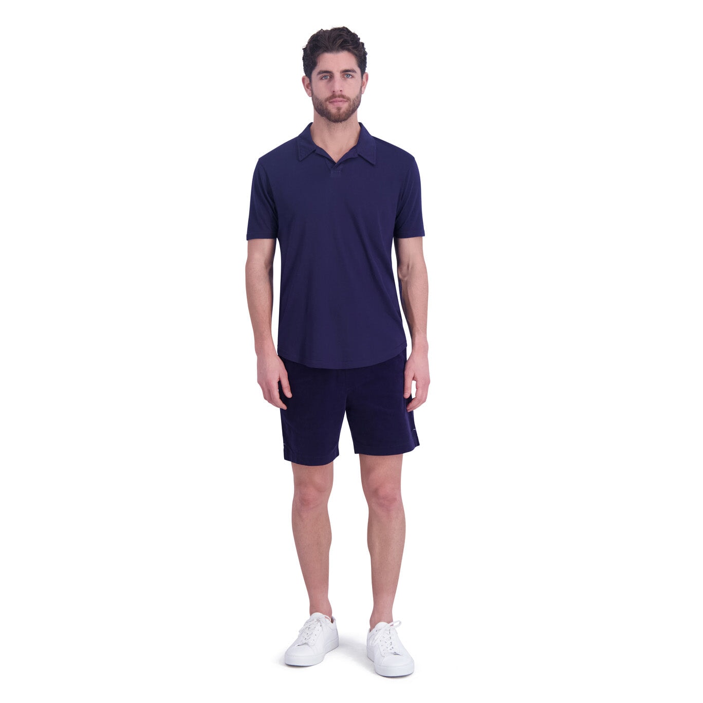 Goodlife Johnny Collar Polo Navy