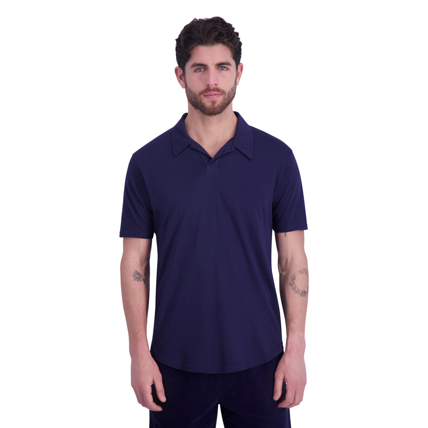 Goodlife Johnny Collar Polo Navy