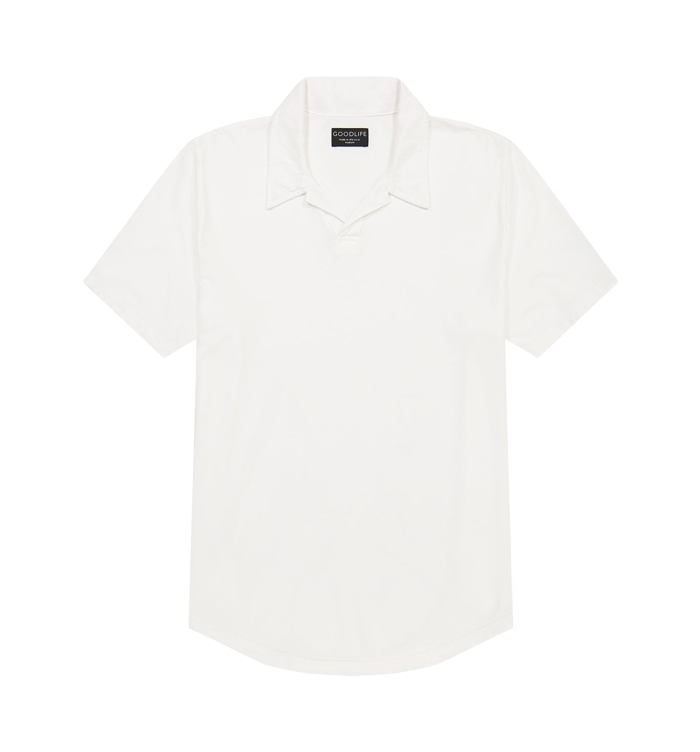 Goodlife Johnny Collar Polo White