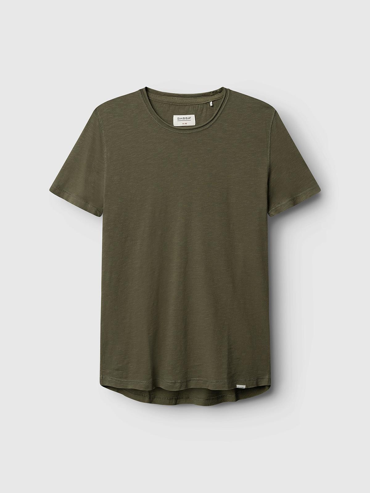 Gabba Konrad Slub S/S Tee Army