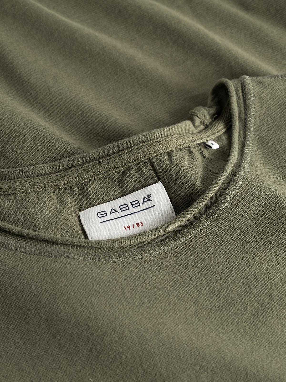 Gabba Konrad Slub S/S Tee Army