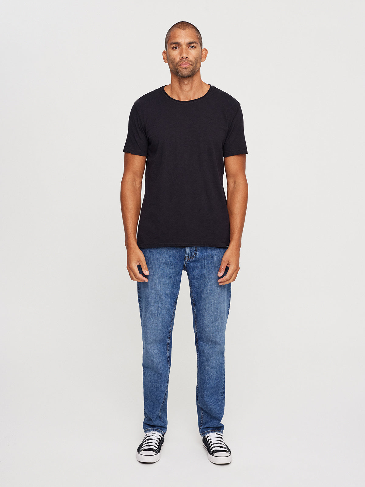 Gabba Konrad Slub S/S Tee Black