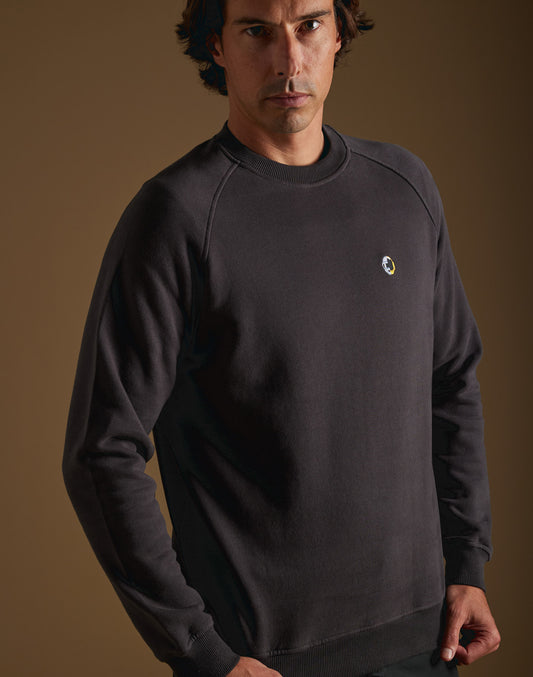 Pull-in Crew Neck Patch Legend Black