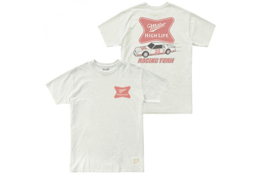 Retro Brand MIller High Life Racing White