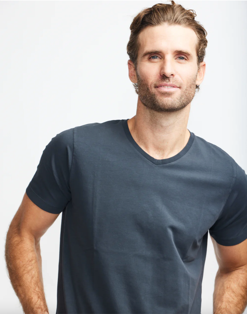 Easy Mondays CORE V Neck Graphite